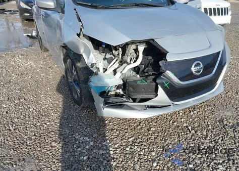 2018 Nissan Leaf Sv из США, поврежденный, VIN 1N4AZ1CP2JC307894